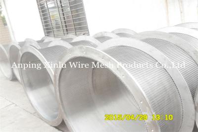 Chine Inner Diameter 1250mm Wire Mesh Drum Full Welded For Waste Water à vendre