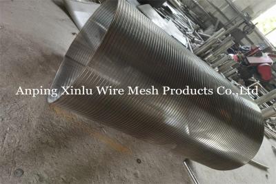 Chine Inner Diameter 1250mm Wire Mesh Drum Full Welded For Waste Water à vendre