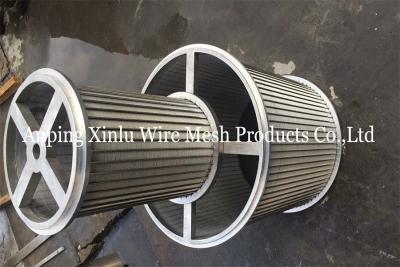 Chine Inner Diameter 1250mm Wire Mesh Drum Full Welded For Waste Water à vendre