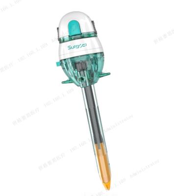 中国 セリウムは外科部屋の12mm刃が付いたTrocar使い捨て可能なLaparoscopic Trocarを示した 販売のため