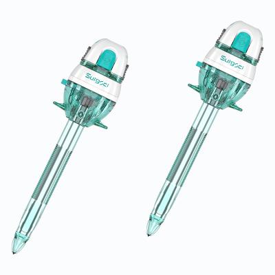 China Instrumentos quirúrgicos abdominales Trocar disponible visible 12m m Trocar óptico en venta