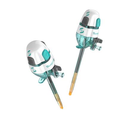 中国 5mmの外科手術用の器具Laparoscopic刃が付いたTrocarおよびCannula 販売のため