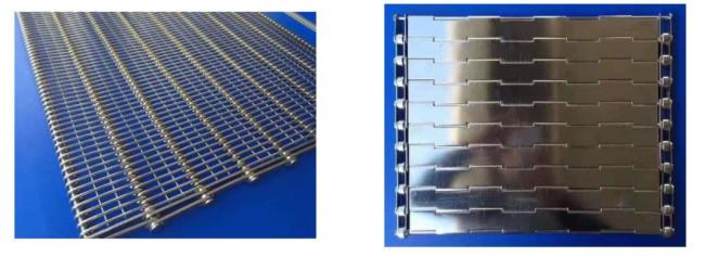Manufacturer Custom Wholesale Stainless Steel Metal Mesh Belt Conveyor