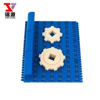 Quality Plastic Roller Top Modular Conveyor Belt for Meat/Poultry Vegetables Packing for sale