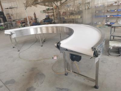 China                  Curved Modular Chain Belt Conveyors              for sale
