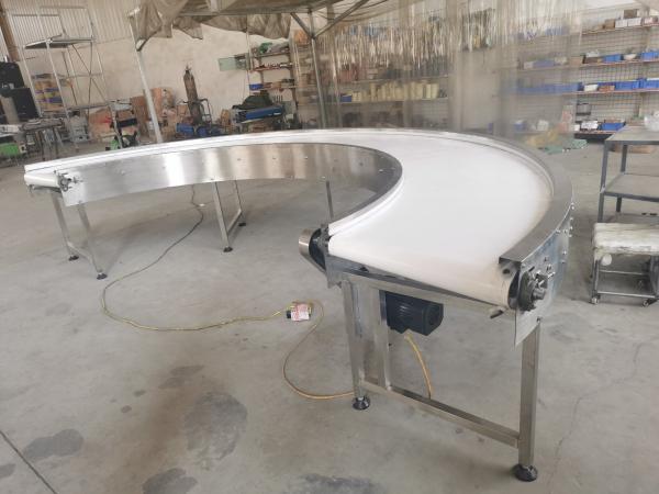 Quality                  Curved Modular Chain Belt Conveyors              for sale