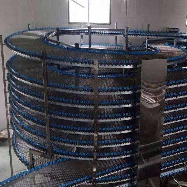 Quality                  Spiral Cooling Conveyor Tower Spiral Freezer and Chiller for Food Hot Sale Bakery              for sale