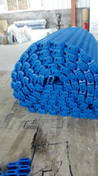Quality 900 Raised Rib Customized Straight Modular Plastic Conveyor Belt for Scanning for sale