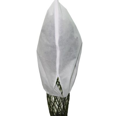 China Do velo não tecido agrícola da geada do jardim do spunbond de Biodegardable tampa protetora da planta com cordão à venda