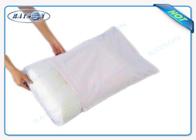 中国 世帯の使い捨て可能な枕は非編まれた生地袋を塵を払う-証拠およびよごれ止め包装する 販売のため