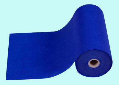 China Anti-Bacterias materiales no tejidas Hacer girar-Consolidadas azules amistosas de Eco PP para el hospital en venta