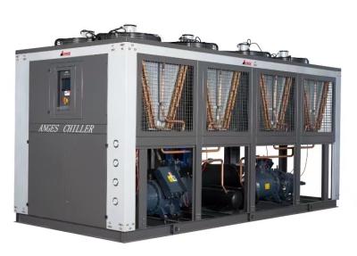 China 150HP Air Cooled Screw Compressor Chiller Industrial  chemical chiller for PVC plastic pipes for sale