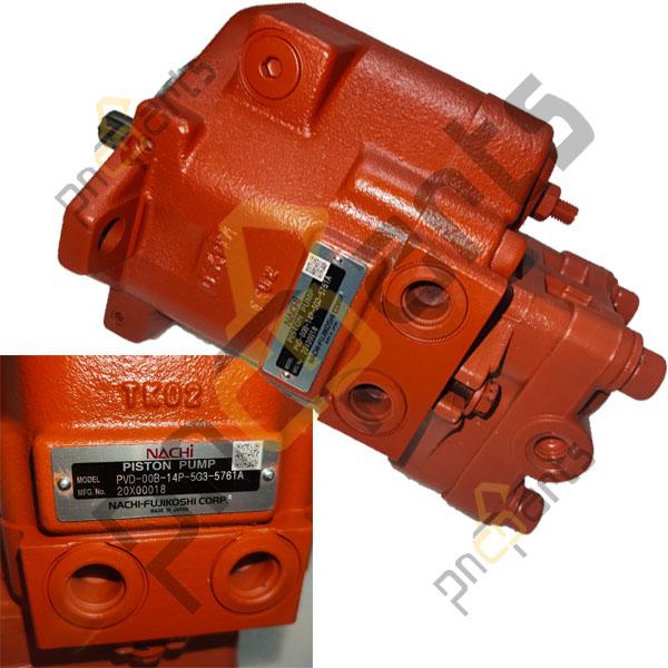 ZX18 Hitachi Hydraulic Pump PVD-00B-14P-5G3 Nachi Genuine