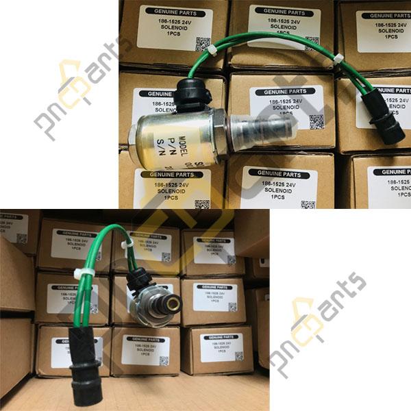 1861525 1861526 Excavator Spare Parts CAT D8R Solenoid Valve 186-1525 1861525 1861526 186-1526 D8R Solenoid