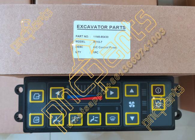 11N6-90430 Ac Control Panel Heater Panel for Hyundai R210-7 Air Conditioning Panel
