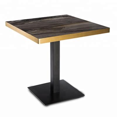 China Entrance lux YT-002-2 coffee shop HPL marble restaurant furniture dining table,Japanese dining table à venda