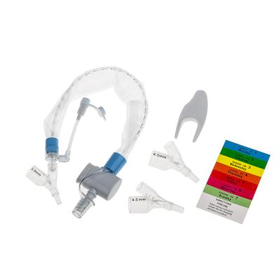 China 24hours 400mm Closed Suction Catheter System Size 12Fr with 3 Pieces Y Connectors for sale