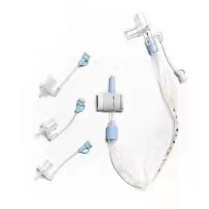 China PVC  Closed system Suction Catheter   Child type size 8fr Color Coded Rings with MDI connector for sale