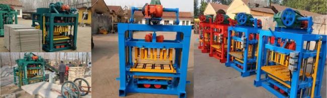 Factory Price High Safety Level Semi Automatic Manual Brick Block Making Machinery