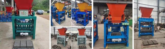 Easy-Operation Semi-Automatic Paver Block Brick Making Machine