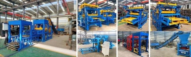 High Technology Full Automatic Construction Paver Block Brick Making Machine