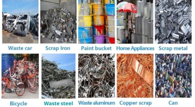 Low Cost Price Automatic Scrap Metal Crusher Machine Price for Sale
