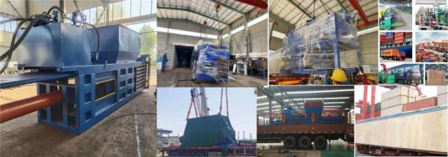 Hot Selling Horizontal Scrap Metal Press Machine Metal Recycling Baler Machine