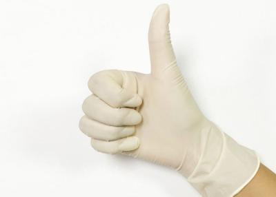 China Hospital Nitrile Medical Examination Gloves / White Disposable Exam Gloves for sale