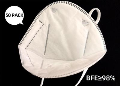 China Professional Medical Protection N95 Safety Face Masks / Disposable Respirator Mask for sale