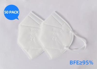 China Anti Coronavirus White N95 Face Mask Surgical Disposable In Melt - Blown Fabric for sale