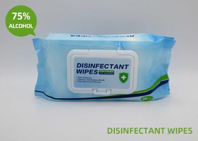 China White Alcohol Disinfectant Wipes Kill 99.9% Bacteria And Virus Pharma C Antiseptic For Hands for sale