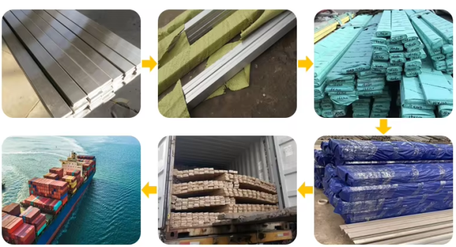 Stainless Steel Flat Bar Packaging