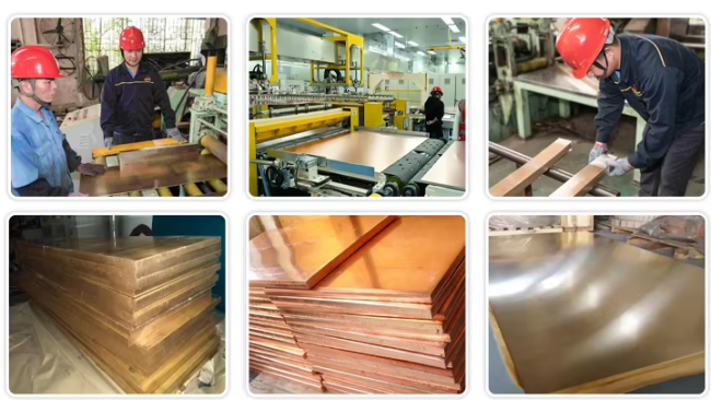 Manufacturing facility producing Brass Plate C2720