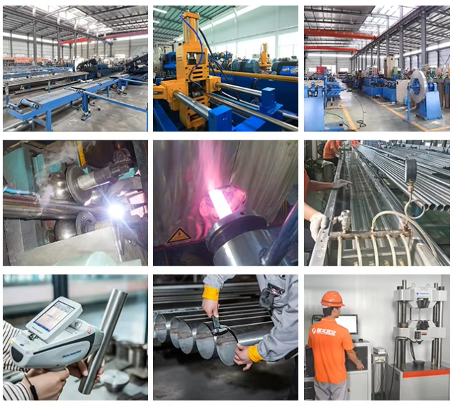 SS Seamless Pipe manufacturing facility