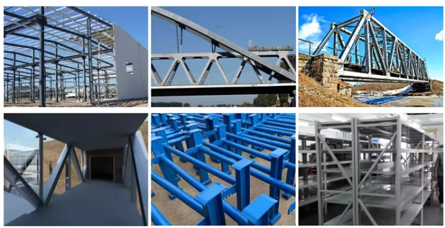 Stainless steel profile furniture application