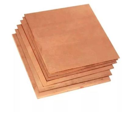 China EN1658-92 C14420 Copper Plate Sheet C14530 CU-ETP C12300 0.5mm 1.2mm 1.5mm for sale
