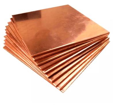 China 99.95% 99% Copper Plate Sheet JIS C1020 C1100 C1201 C1220 EN GB For Industry And Heater Exchanger for sale