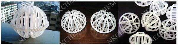 high efficiency plastic tri-pack for packed tower scrubber