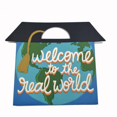 China 157g SGS Shopping Christmas Gift Paper Bag  Recycled Printed With Twisted Rope Handles for sale