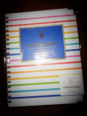 China Orden del día del cuaderno de Planner Book OPP del organizador del ODM de CMYK con Hotstamping Logo Protector Corners en venta