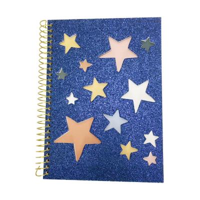 China 2022 OEM Spiral Bound Journal Notebook Custom Printing Budget 100GSM Daily Notebook Planner for sale