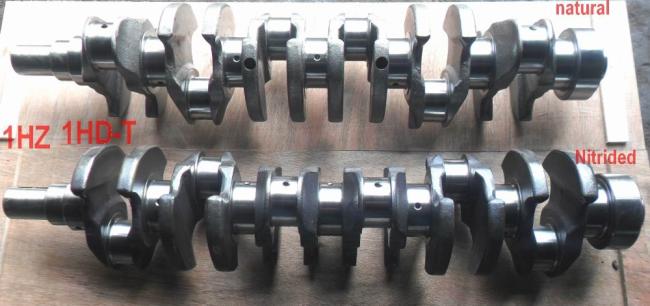 Cast or Forged Cranks 13411-17012 for Toyota Land Cruiser 4.2L 1HZ 1HD-T Crankshaft