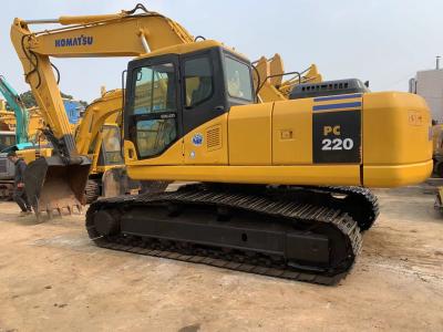 Chine Le type de chenille a utilisé l'excavatrice hydraulique Komatsu PC220 22 tonnes à vendre