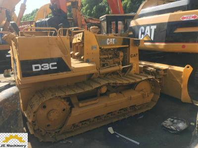 China New Paint Open Cabin Secondhand Mini bulldozer Cat D3C available for sale for sale