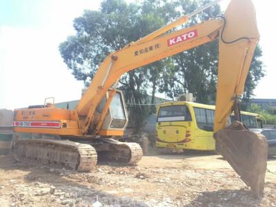 China 0.7m³ Reconditioned Used Excavator Machine KATO HD700 7285h Working Hours for sale