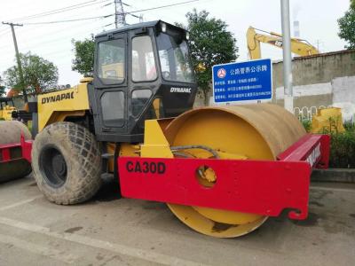 China Dynapac Smooth Drum Roller Compactor / 2nd Hand Rollers CA30D With Air Cooling Deutz Engine for sale
