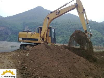 China el ³ de los 0.5m utilizó el gato E120B del excavador para el origen semi-auto Japón del CAT E120B del excavador de Bangladesh 12t en venta