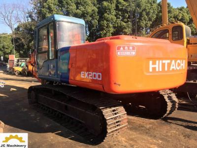 China Second Hand Hitachi Excavator / Hydraulic Crawler Excavator EX200-3 Backhoe for sale