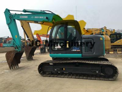 China SK135SR zeram a máquina escavadora usada cauda de Kobelco/máquinas escavadoras usadas da trilha com motor de Mitsubishi à venda