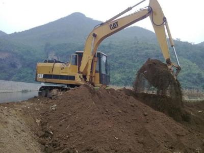 China Poder mecânico da rede do CAT E120B 80.3kw da máquina escavadora da esteira rolante de Caterpillar da operação à venda